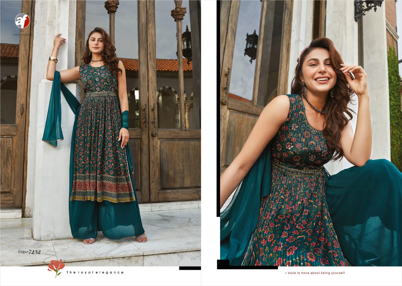 Af Feelins Vol 2 By Anju Wedding Salwar Suits Catalog